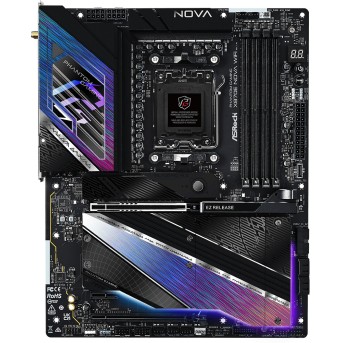 Материнская плата ASRock X870E NOVA WIFI AM5 4xDDR5 4xSATA3 4xM.2 1xHDMI 2xType-C ATX - Metoo (9)