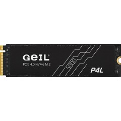Твердотельный накопитель 512GB SSD GEIL P4L M.2 2280 PCIe4.0 NVMe R3300MB/<wbr>s W2800MB/<wbr>s P4LFD23C512D