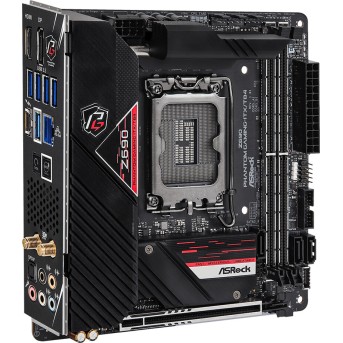 Материнская плата ASRock Z690 PHANTOM GAMING-ITX/<wbr>TB4 LGA1700 4xDDR5 3xSATA RAID 2xM.2 HDMI DP mITX - Metoo (3)