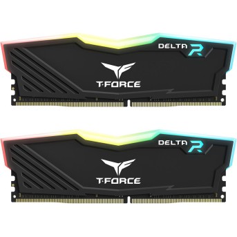 Оперативная память 16GB Kit (2x8GB) 3600MHz DDR4 Team Group DELTA RGB TF3D416G3600HC18JDC01 Black - Metoo (3)
