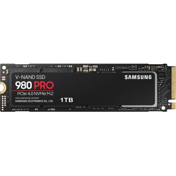 Твердотельный накопитель 1000GB SSD Samsung 980 PRO NVMe M.2 2280 R7000Mb/<wbr>s W5000MB/<wbr>s MZ-V8P1T0BW - Metoo (1)