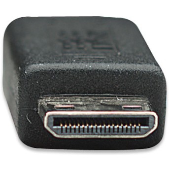 Кабель Manhattan 3D Mini HDMI(M) - HDMI (M) Black 1.8м - Metoo (4)