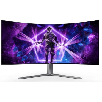 Монитор 44.5" AOC AG456UCZD OLED 3440x1440 240Hz 0.03мс Curved 800R 1000кд/<wbr>м2 2xHDMI DP USB-C2 2x8W - Metoo (16)