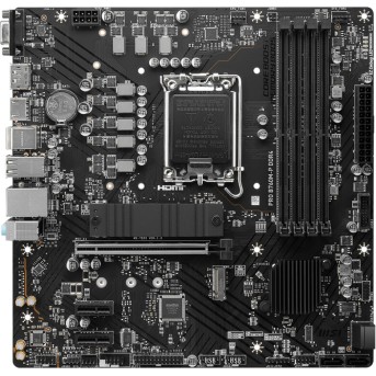 Материнская плата MSI DDR4 LGA1700 4xDDR4 4xSATA3 RAID 2xM.2 HDMI DP mATX - Metoo (5)