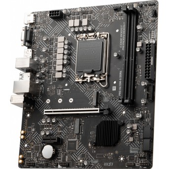 Материнская плата MSI PRO H610M-G DDR4 LGA1700 H610 2xDDR4 4xSATA3 M.2 VGA HDMI DP mATX - Metoo (4)