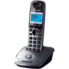Радиотелефон PANASONIC KX-TG2511 (RUT) Темно-серый металлик