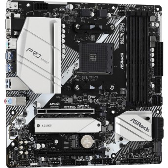Материнская плата ASRock B550M PRO4 AM4 4xDDR4 6xSATA3 2xM.2 D-Sub HDMI mATX - Metoo (4)