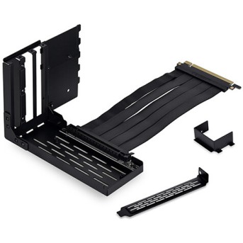Райзер-кабель Lian Li Vertical GPU Bracket Kit PCI-e 3.0 G89.011DE-1X.00 Black - Metoo (1)