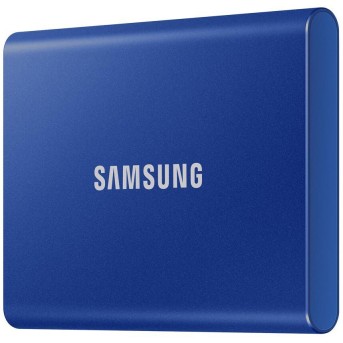 Внешний SSD 2000Gb Samsung T7 USB 3.2 Gen.2 (10 Гбит/<wbr>c) AES 256 Синий, MU-PC2T0H/<wbr>WW - Metoo (3)