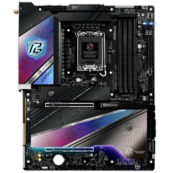 Материнская плата ASRock Z890 NOVA WIFI LGA1851 4xDDR5 4xSATA 6xM.2 HDMI Type-C ATX - Metoo (2)