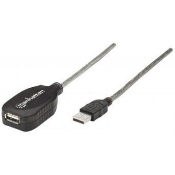 Кабель Manhattan Hi-Speed USB Active Extension Cable Daisy-Chainable 5м - Metoo (4)