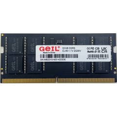 Оперативная память для ноутбука 16GB GEIL 5200MHz DDR5 SO-DIMM PC5-41600 GS516GB5200C42S Bulk