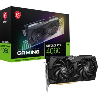 Видеокарта MSI GeForce RTX 4060 GAMING 8G, 8G GDDR6 128-bit HDMI 3xDP - Metoo (1)