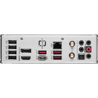Материнская плата MSI B760M PROJECT ZERO LGA1700 B760 4xDDR5 4xSATA3 RAID 2xM.2 HDMI DP mATX - Metoo (2)