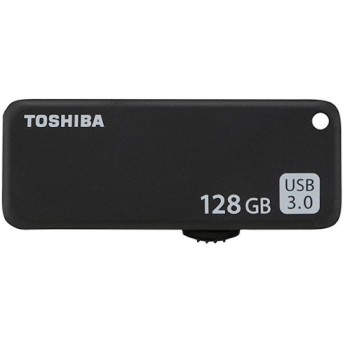 USB-ФЛЕШ-НАКОПИТЕЛЬ 128Gb TOSHIBA U365 USB 3.0 THN-U365K1280E4 BLACK - Metoo (1)