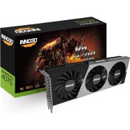 Видеокарта Inno3D GeForce RTX4070 X3 OC, 12G GDDR6X 192-bit HDMI 3xDP N40703-126XX-185252L