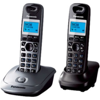 Радиотелефон PANASONIC KX-TG2512 (RUN) Титановый - Metoo (1)