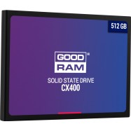 Твердотельный накопитель 512GB SSD GOODRAM CX 400 2.5” SATA3 R550Mb/s W490MB/s 7mm SSDPR-CX400-512