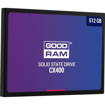 Твердотельный накопитель 512GB SSD GOODRAM CX 400 2.5” SATA3 R550Mb/<wbr>s W490MB/<wbr>s 7mm SSDPR-CX400-512 - Metoo (1)