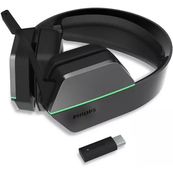 Гарнитура беспроводная PHILIPS TAG5106BK/<wbr>00, динамики 50 мм, 3,5mm разъем, 1,5м - Metoo (1)