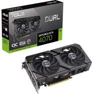 Видеокарта ASUS GeForce RTX4070 OC, 12GB GDDR6X 192-bit 1xHDMI 3xDP DUAL-RTX4070-O12G-EVO