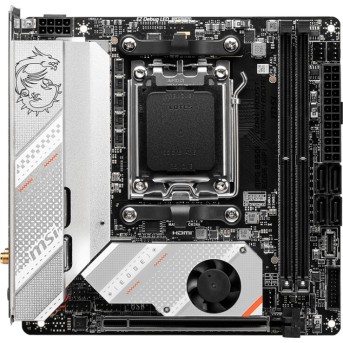 Материнская плата MSI MPG B650I EDGE WIFI AM5 B650 2xDDR5 4xSATA3 RAID 2xM.2 HDMI mITX - Metoo (6)