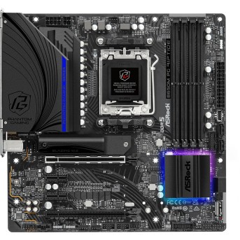 Материнская плата ASRock B650M PG RIPTIDE AM5 4xDDR5 4xSATA3 2xM.2 HDMI DP mATX - Metoo (6)