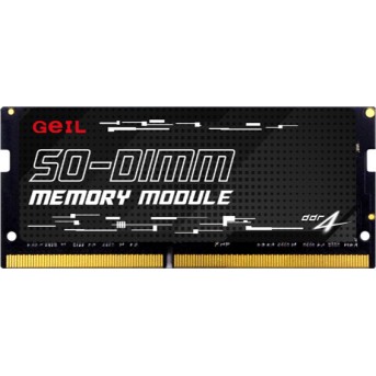 Оперативная память для ноутбука 8GB DDR4 3200MHz GEIL PC4-25600 SO-DIMM 22-22-22-52 GS48GB3200C22SC - Metoo (2)