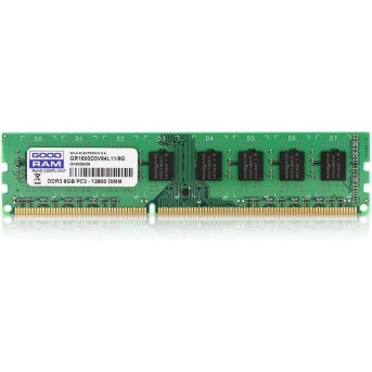 Оперативная память 8GB DDR3 1600Mhz GOODRAM PC3-12800 1.35V GR1600D3V64L11/<wbr>8G - Metoo (1)