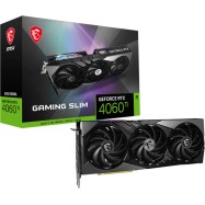 Видеокарта MSI GeForce RTX 4060TI GAMING SLIM 8G, GDDR6 HDMI 3xDP RTX 4060 TI GAMING SLIM 8G