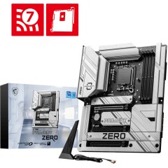 Материнская плата MSI Z790 PROJECT ZERO LGA1700 4xDDR5 6xSATA3 RAID 4M.2 HDMI DP ATX