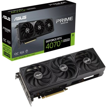Видеокарта ASUS GeForce RTX4070 Ti SUPER OC Edition 16Gb GDDR6X PRIME-RTX4070TIS-O16G - Metoo (3)
