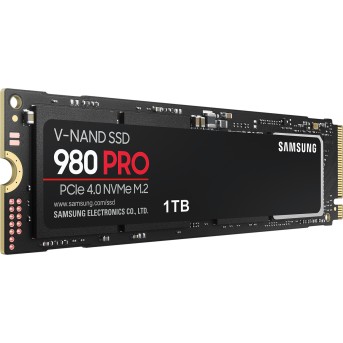 Твердотельный накопитель 1000GB SSD Samsung 980 PRO NVMe M.2 2280 R7000Mb/<wbr>s W5000MB/<wbr>s MZ-V8P1T0BW - Metoo (3)