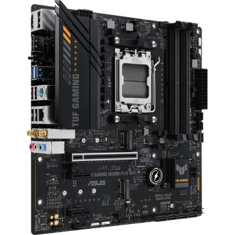 Материнская плата ASUS TUF GAMING A620M-PLUS WIFI AM5 4xDDR5 4xSATA3 RAID 2xM.2 HDMI 2x2DP mATX - Metoo (9)