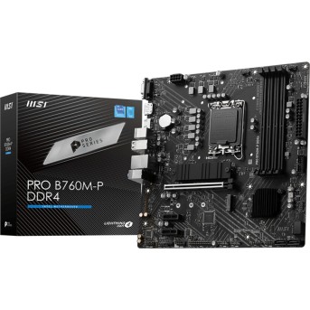 Материнская плата MSI DDR4 LGA1700 4xDDR4 4xSATA3 RAID 2xM.2 HDMI DP mATX - Metoo (1)