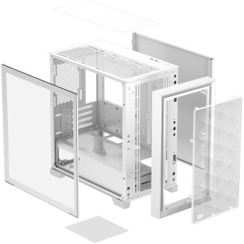Корпус PCCooler mATX/<wbr>ITX USB3.0, 2xUSB2.0 White - Metoo (2)