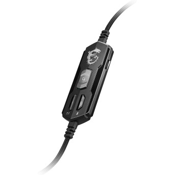 Гарнитура MSI Immerse GH50 GAMING 7.1 Sound, USB 2.0, 2.2м с позолоченным коннектом, RGB Mystic Ligh - Metoo (2)