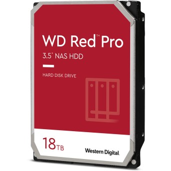Жесткий диск для NAS систем HDD 18Tb Western Digital Red PRO SATA3 3,5" 7200rpm 512Mb WD181KFGX - Metoo (3)