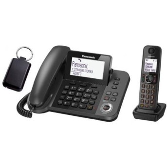 Радиотелефон PANASONIC KX-TGF320 (RUM) Черный - Metoo (2)