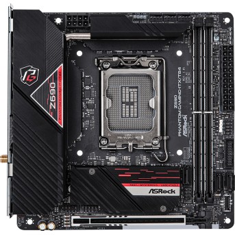 Материнская плата ASRock Z690 PHANTOM GAMING-ITX/<wbr>TB4 LGA1700 4xDDR5 3xSATA RAID 2xM.2 HDMI DP mITX - Metoo (5)