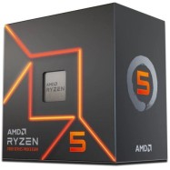 Процессор AMD Ryzen 5 7600 3,8Гц (5,1ГГц Turbo) AM5 7nm 6/12 6Mb L3 32Mb 65W 100-100001015BOX