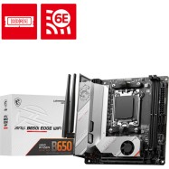 Материнская плата MSI MPG B650I EDGE WIFI AM5 B650 2xDDR5 4xSATA3 RAID 2xM.2 HDMI mITX