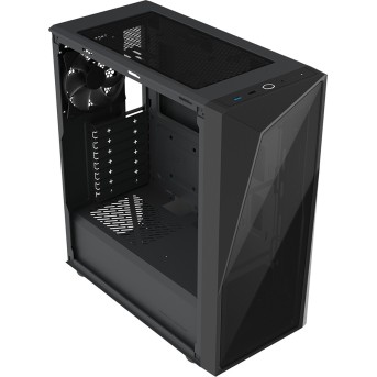 Корпус CoolerMaster CMP 520L, ATX/<wbr>Mini-ITX 2x3.5" 2x2.5" USB3.2 USB2.0 Black (CP520-KGNN-S03) - Metoo (4)