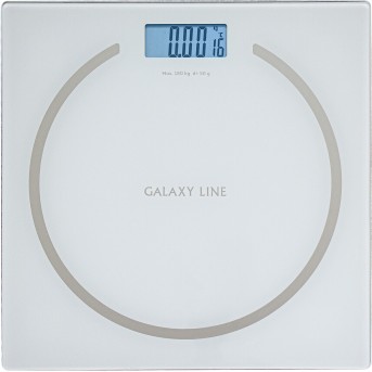 Весы напольные электронные GALAXY LINE GL 4815 БЕЛЫЕ, макс. допустимый вес 180кг Артикул: гл4815лбел - Metoo (1)