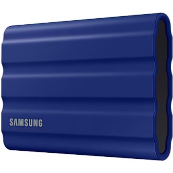 Внешний SSD 2000Gb Samsung T7 Shield USB 3.2 Gen.2 (10 Гбит/<wbr>c) AES 256 Синий MU-PE2T0R/<wbr>EU - Metoo (6)