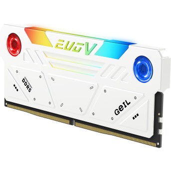Оперативная память 32GB Kit (2x16GB) GEIL EVO V RGB 7200Mhz DDR5 PC5-57600 GESW532GB7200C36ADC White - Metoo (4)