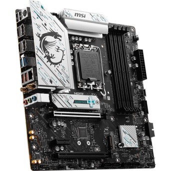 Материнская плата MSI B760M GAMING PLUS WIFI LGA1700 B760 4xDDR5 4xSATA3 RAID 2xM.2 2xHDMI 2xDP mATX - Metoo (3)