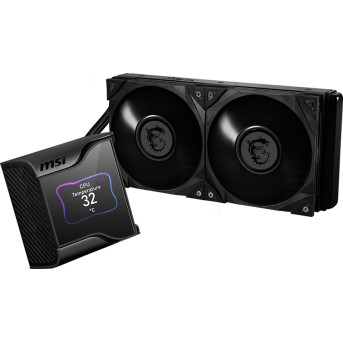 Водяное охлаждение для CPU MSI . Socket Intel/<wbr>AMD, 4pin, Fan 2x120см - Metoo (3)