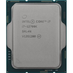 CPU Intel Core i7-12700K 2.7/<wbr>3.6GHz (3.8/<wbr>5.0GHz) 12/<wbr>20 Alder Lake Intel® UHD 770 125W FCLGA1700 OEM