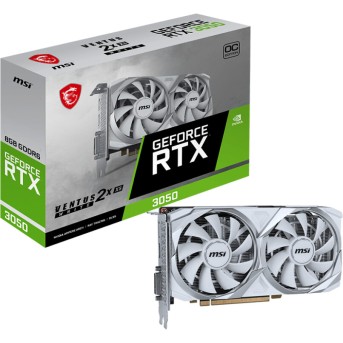 Видеокарта MSI GeForce , 8G GDDR6 DVI HDMI DP White - Metoo (1)